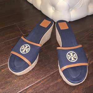 Tory Burch Denim Sandal